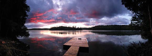 Cottage Sunset